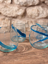 Load image into Gallery viewer, Handblown Tumblers | Set of 4 | Blue