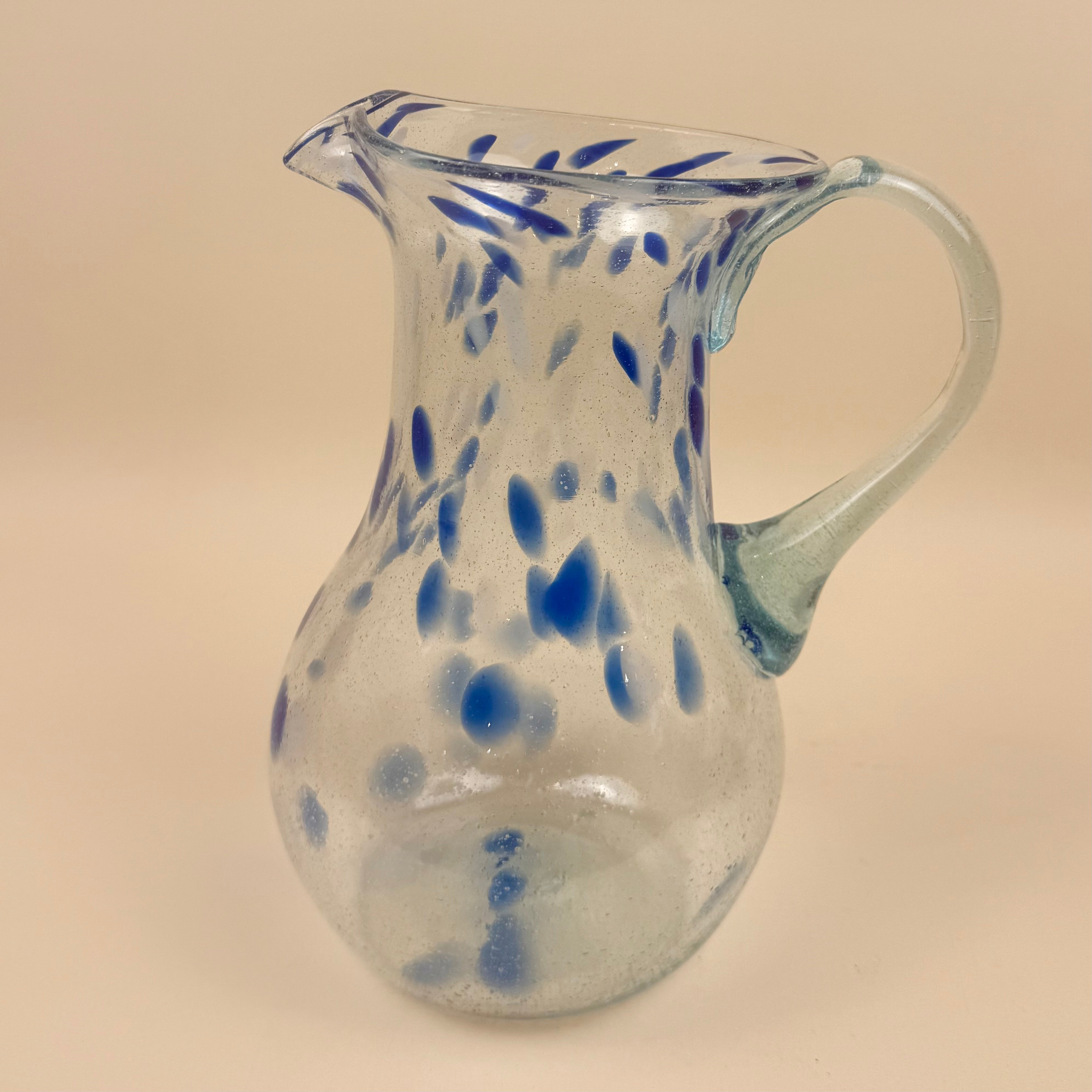 Water Jug | Blue & White Dotted
