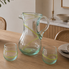 Load image into Gallery viewer, Water Jug | Yellow Swirl
