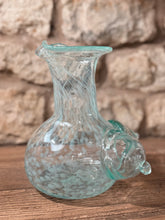 Load image into Gallery viewer, Handblown Boob Jug | White Fleck
