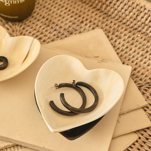 Load image into Gallery viewer, Horn Hoop Earrings
