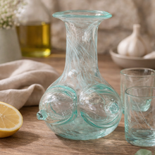 Load image into Gallery viewer, Boob Jug | White Dotted
