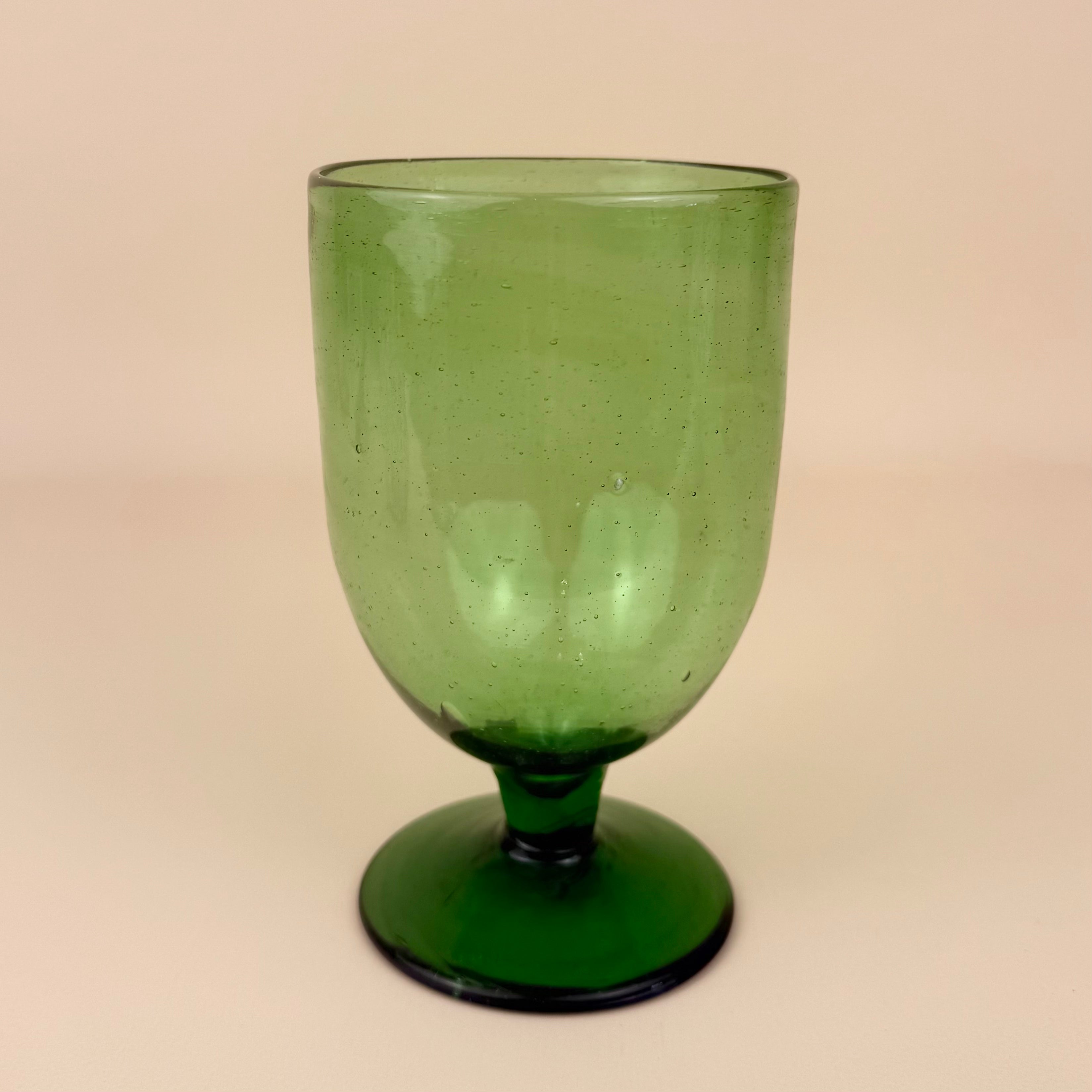 Wine Glasses | Green | Set Of 2