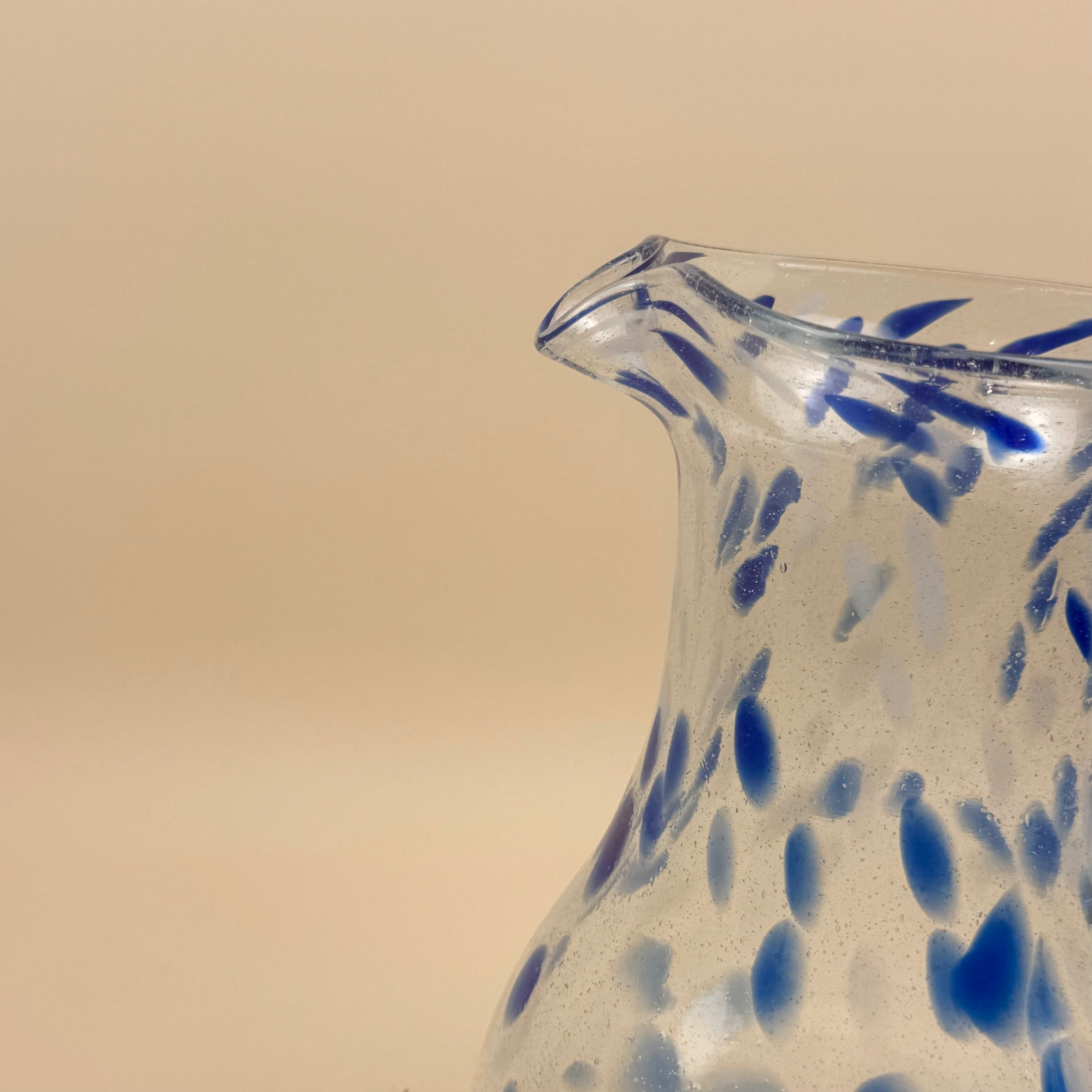 Water Jug | Blue & White Dotted