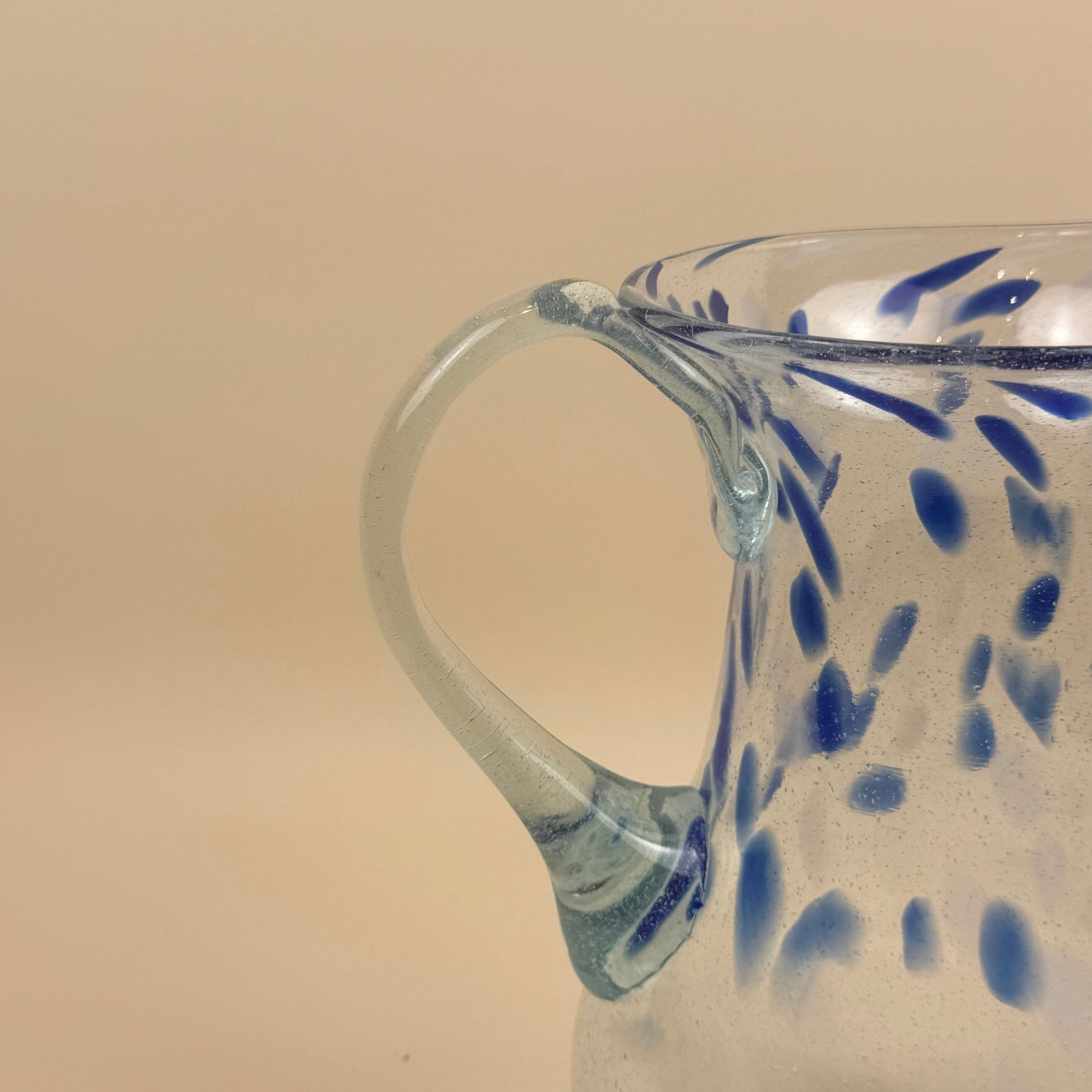 Water Jug | Blue & White Dotted